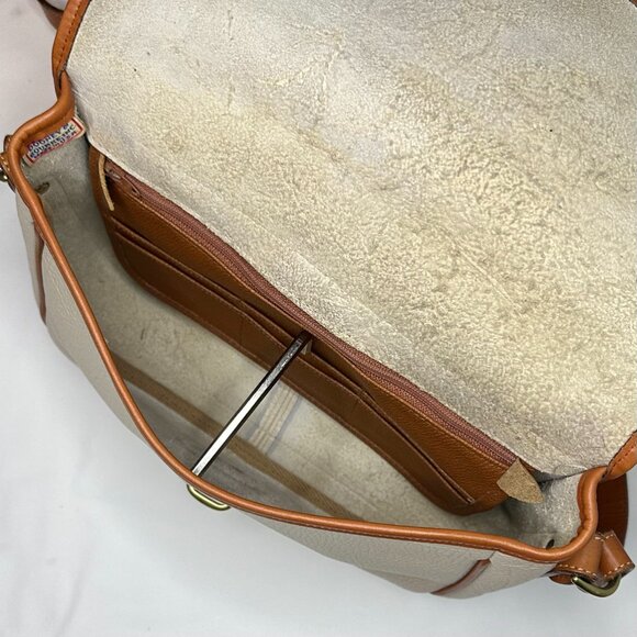 Vintage DB Dooney & Bourke All Weather Leather Equestrian Crossbody Shoulder Bag - Picture 10 of 16